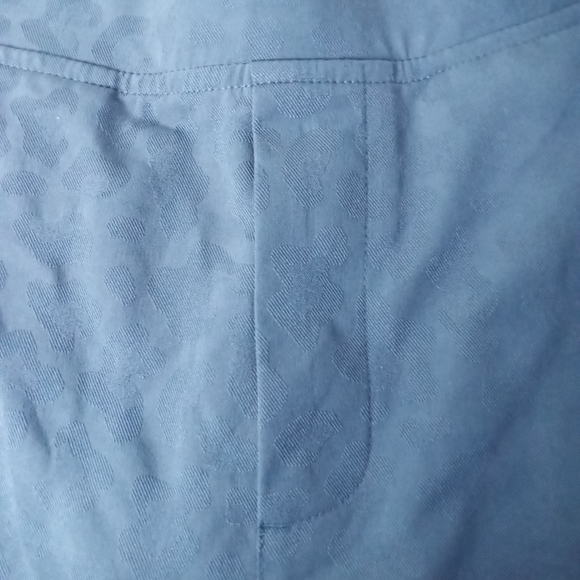 Athleta Brooklyn Textured Ankle Pants Slate Blue - Picture 5 of 7